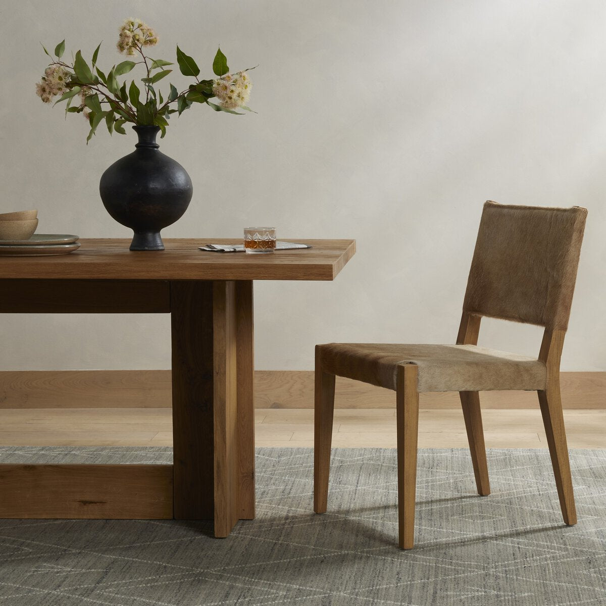 Villa Dining Chair - Hair on Hide