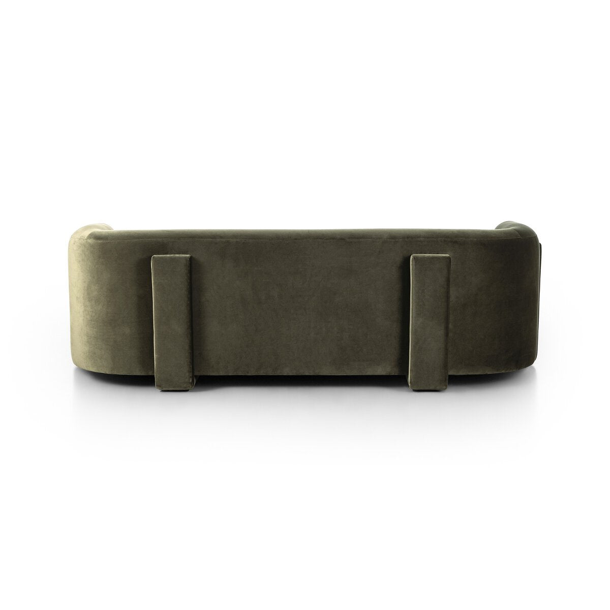 Hartly Performance Green Velvet Sofa