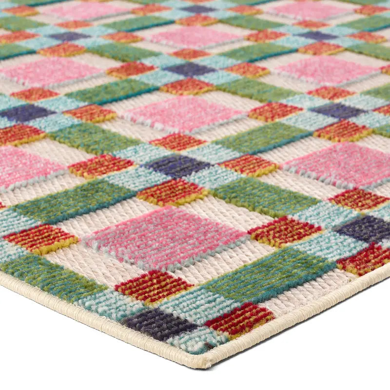 Alina Green/Pink Rug