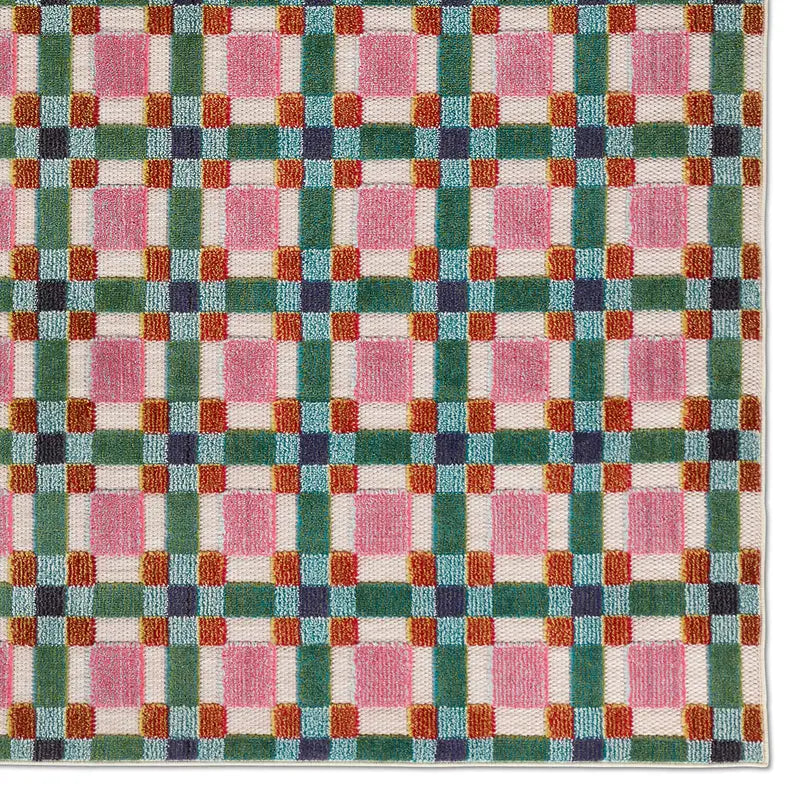 Alina Green/Pink Rug
