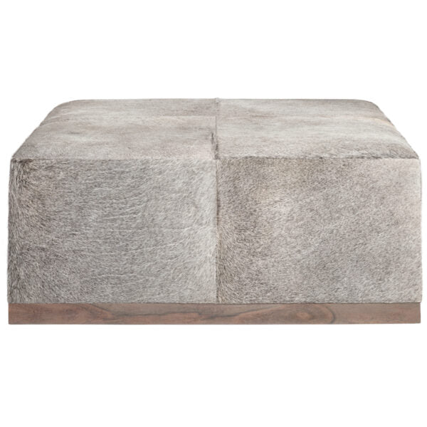 Felix Large Leather Ottoman