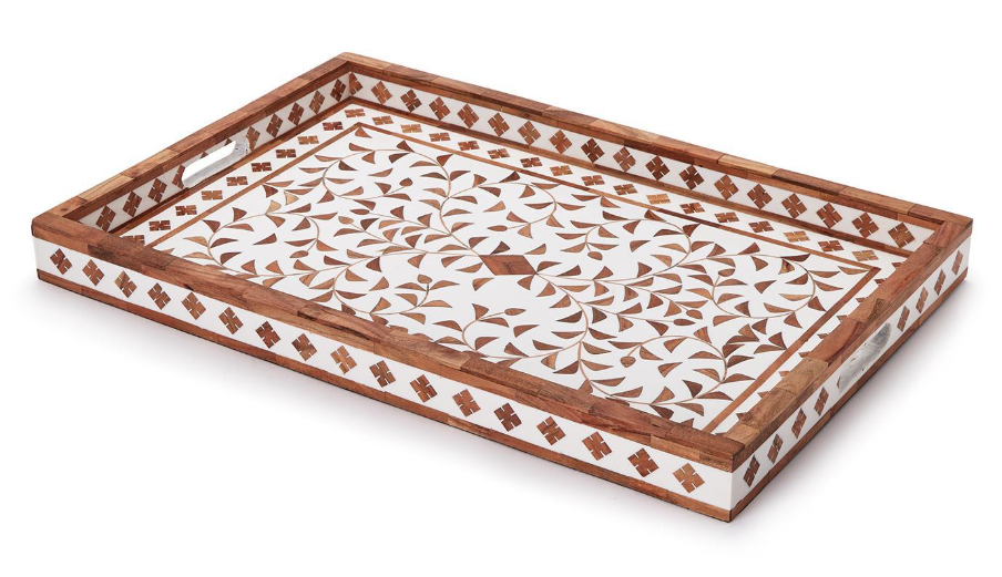 Jaipur Palace Natural Serving Tray