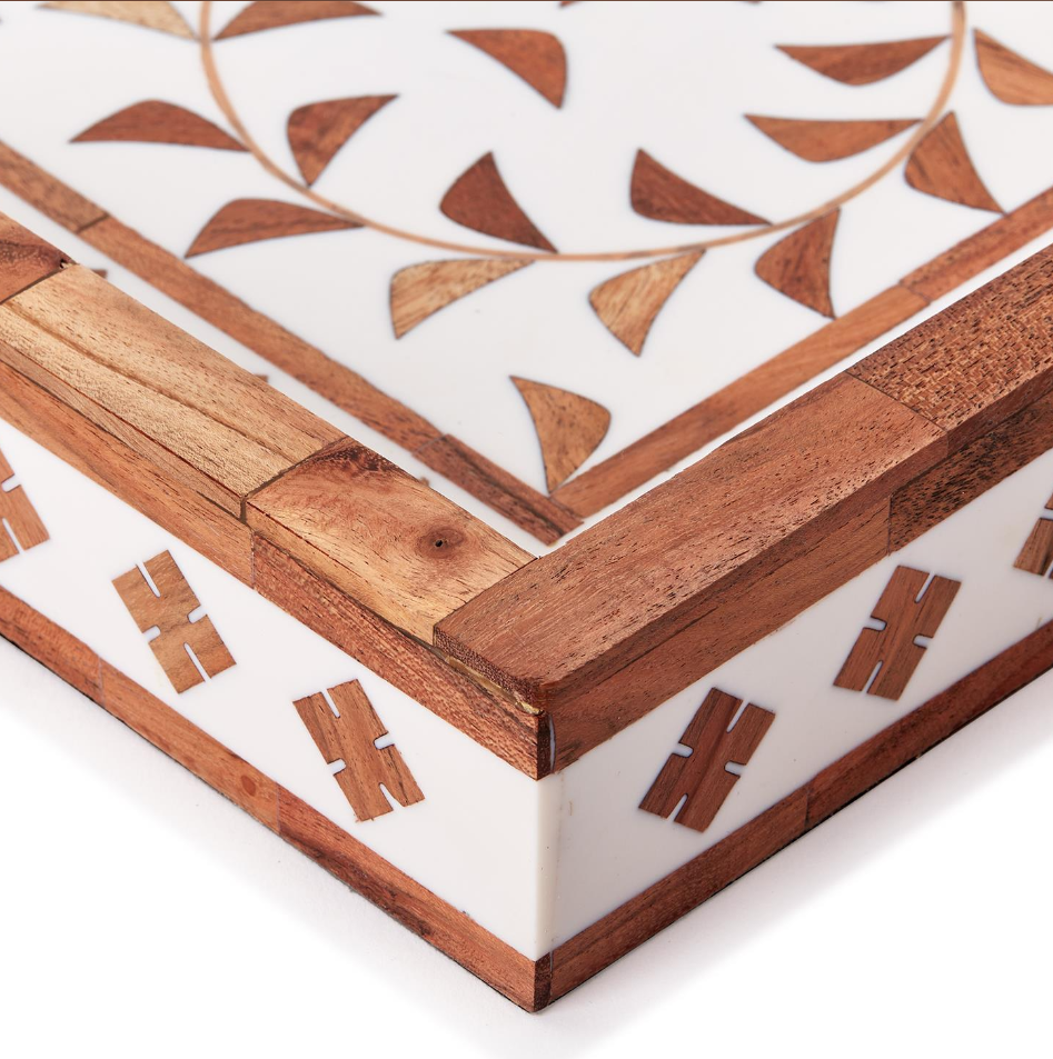 Jaipur Palace Natural Serving Tray