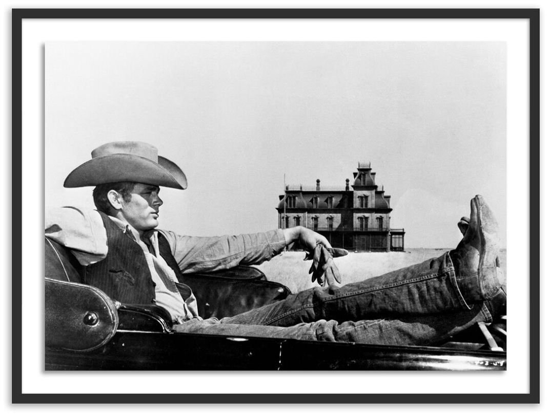 James Dean In Motion Picture Giant
