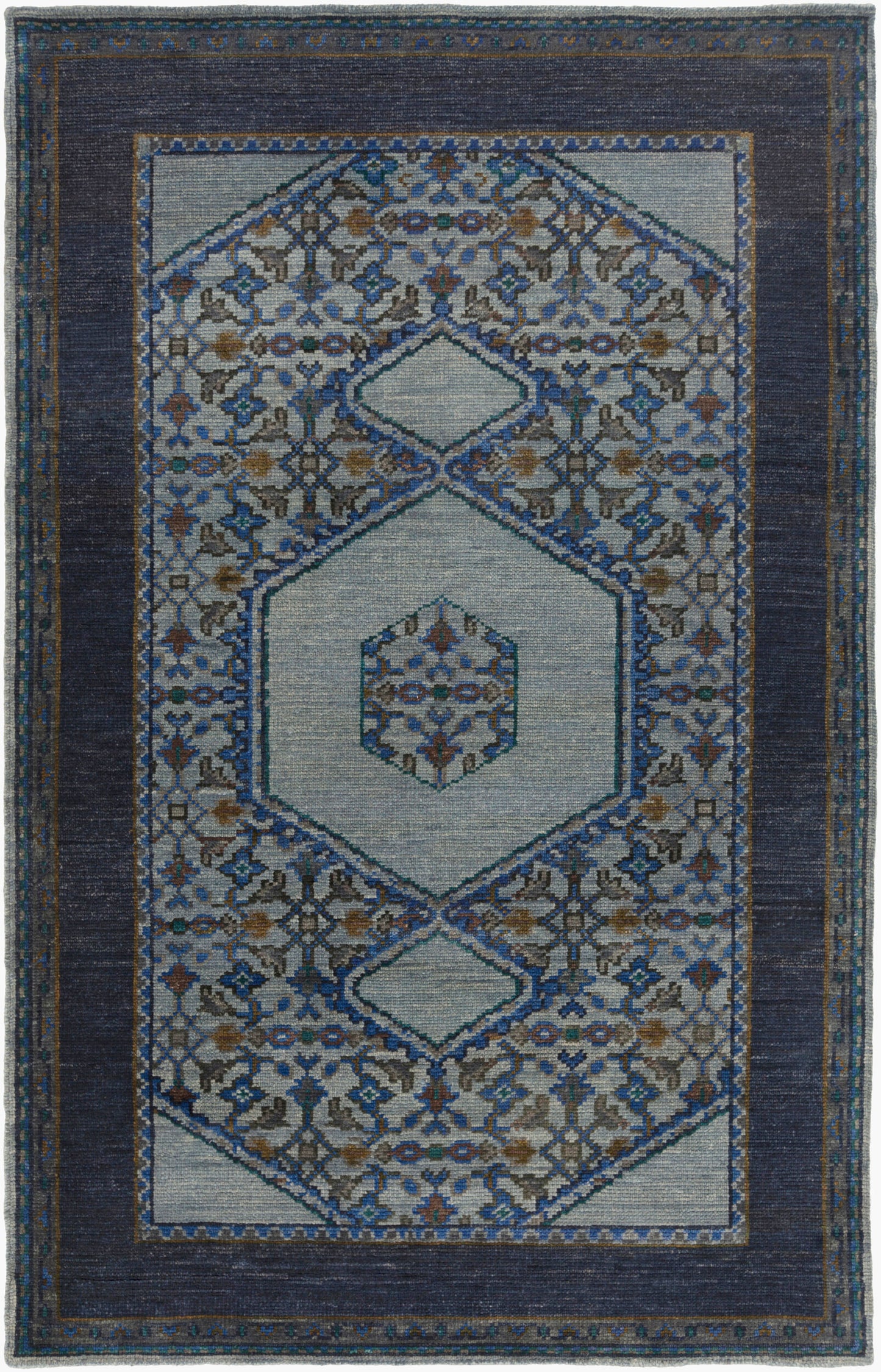 Haven Navy Handmade Rug
