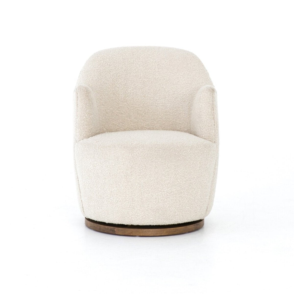 Aurora Ivory Swivel Chair