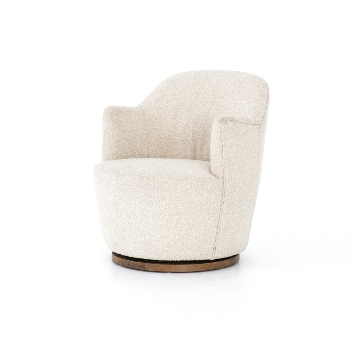 Aurora Ivory Swivel Chair
