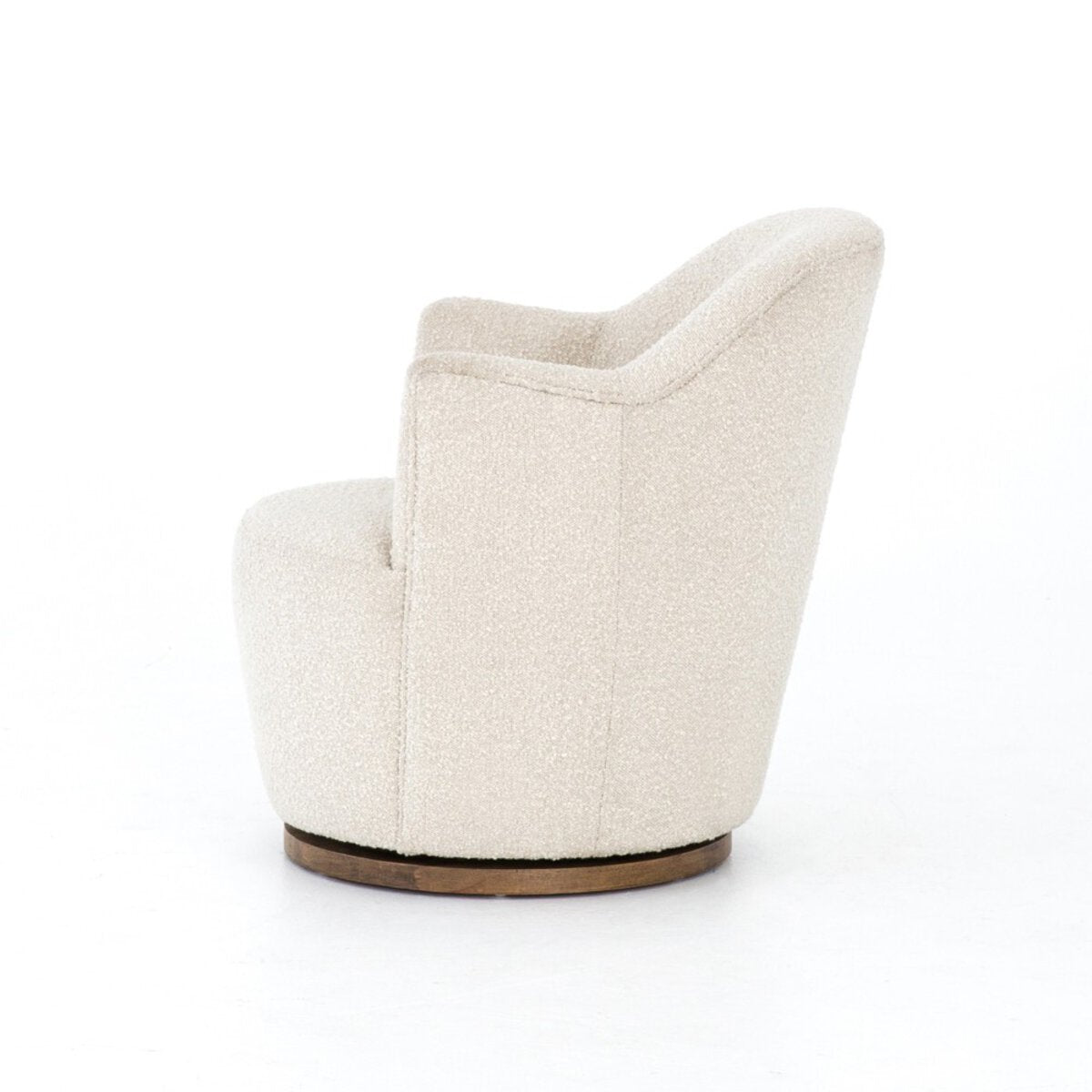 Aurora Ivory Swivel Chair