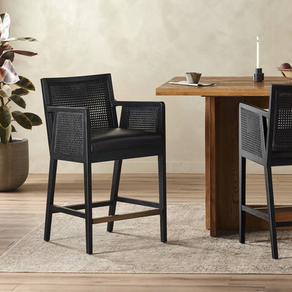 Antonia Cane Counter & Bar Stool