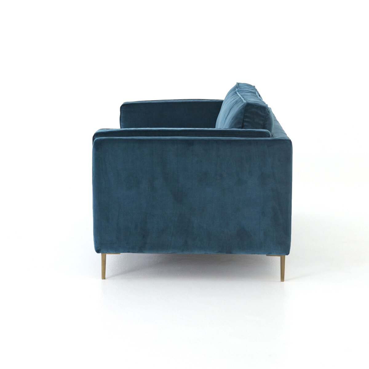 Emery Navy Velvet Sofa