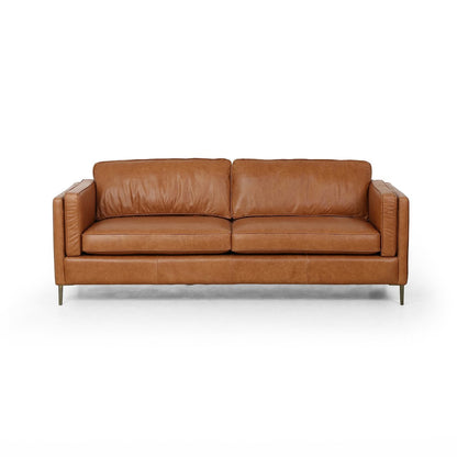 Emery Butterscotch Leather Sofa