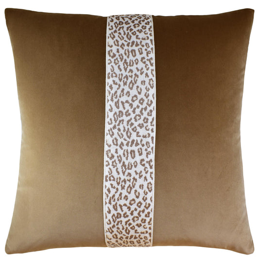 Giorgio Safari Tape (Sand/Ivory) Handmade Pillow