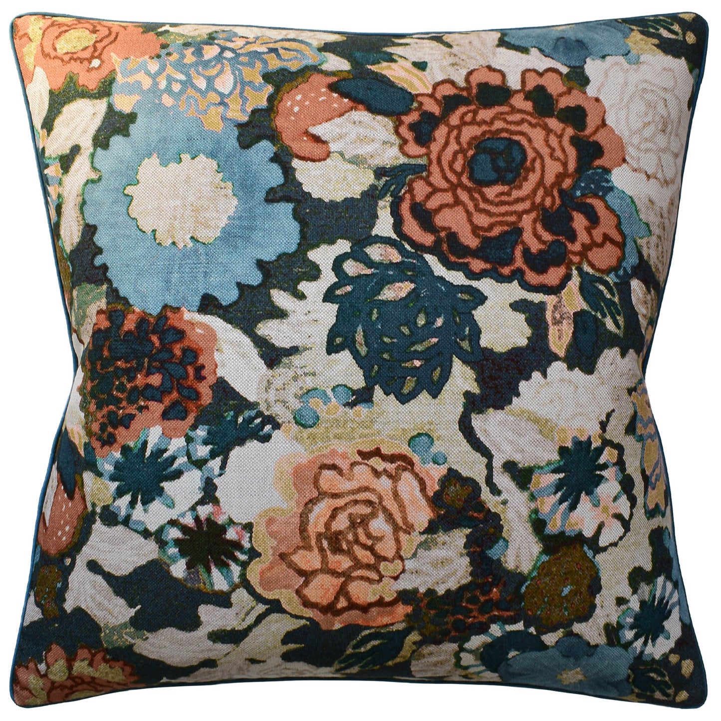 Arioso (Sea/Spice) Handmade Pillow