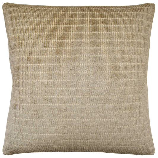 Tally Stripe (Camel) Handmade Pillow