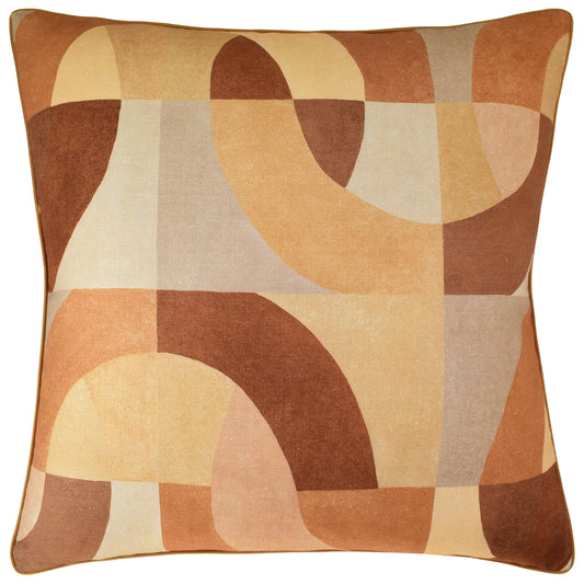 Colonnade (Dorado) Handmade Pillow