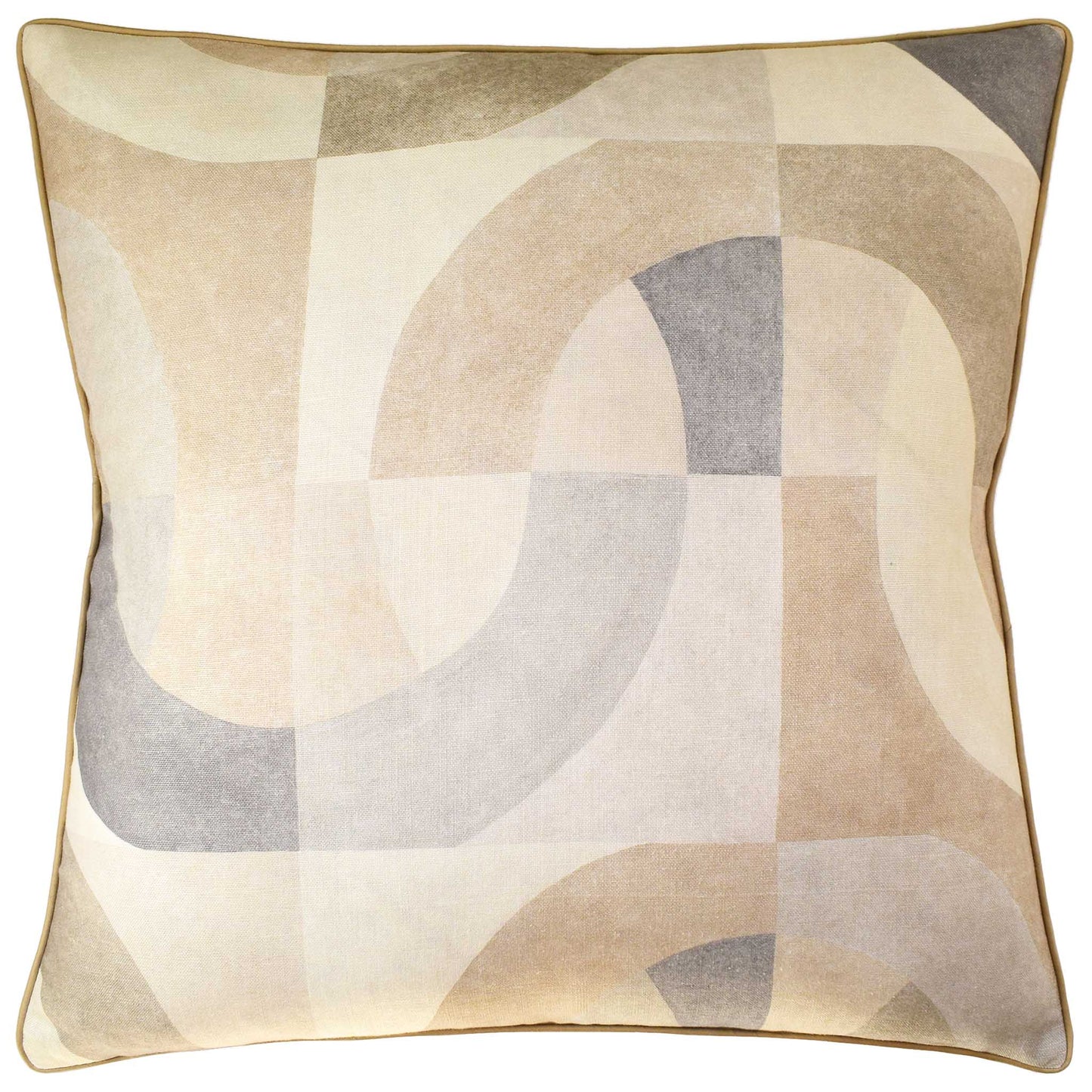 Colonnade (Parchment) Handmade Pillow