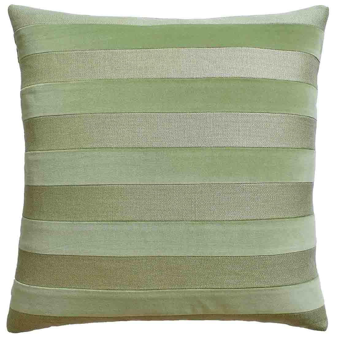 Parker Stripe (Fennel) Handmade Pillow