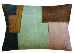 District (Tobacco) Handmade Pillow