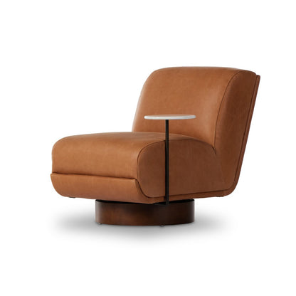 Bronwyn Swivel Chair & Side Table