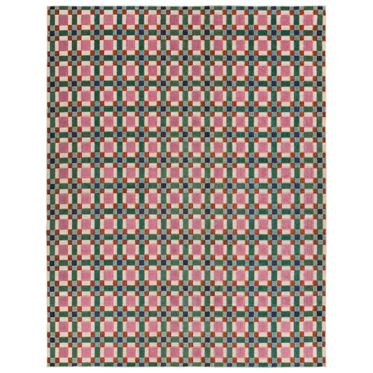 Alina Green/Pink Rug