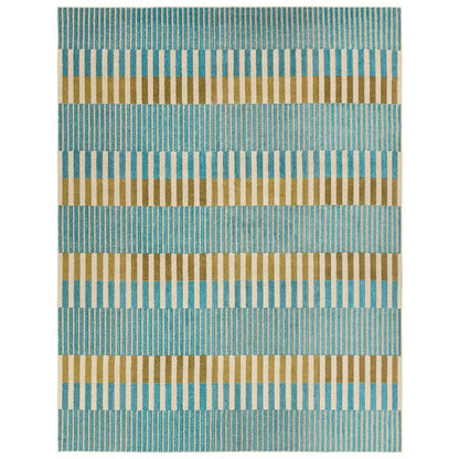 Alina Citrine/Blue Rug