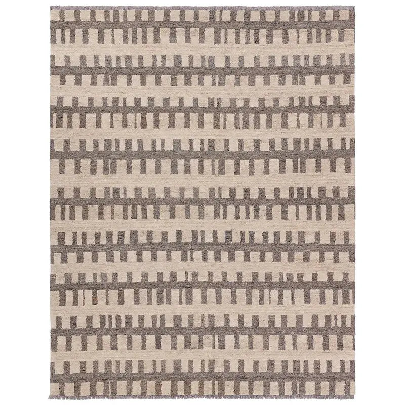 Hadi Brown/Neutral Handmade Rug