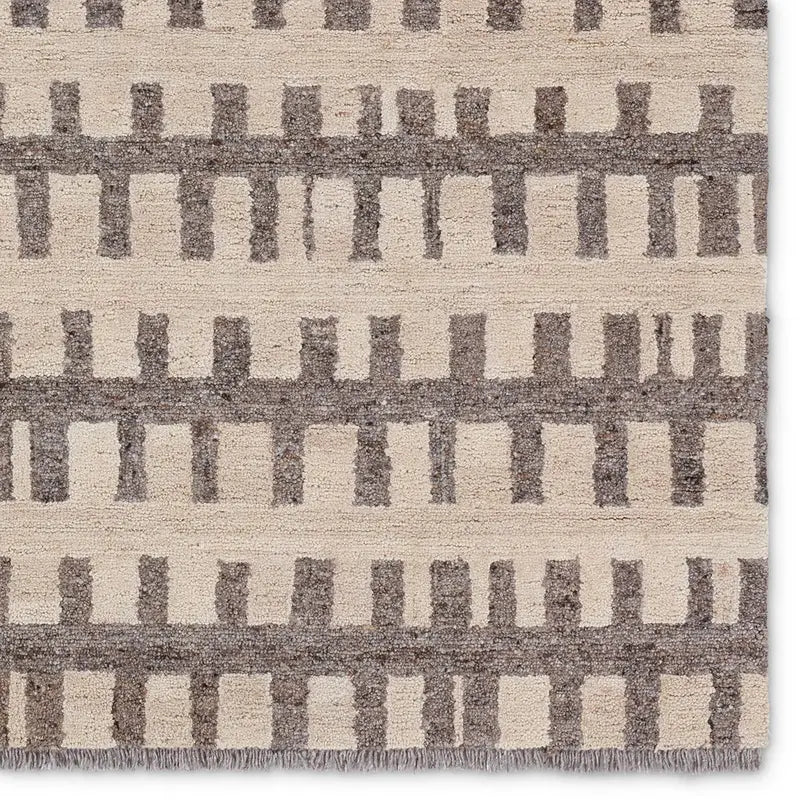 Hadi Brown/Neutral Handmade Rug