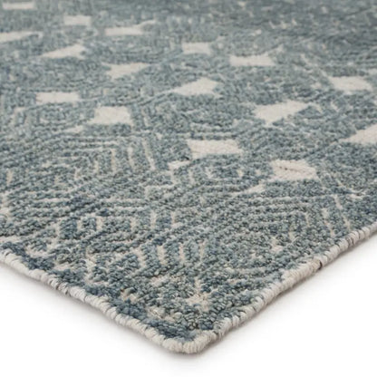 Reign Blue/Silver Handmade Rug