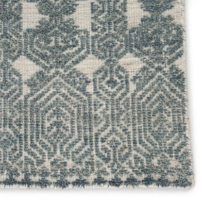 Reign Blue/Silver Handmade Rug