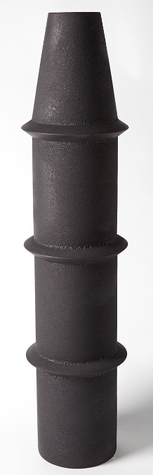 Panisse Vase-Black