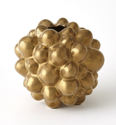 Brass Bubble Vase