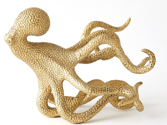 Gliding Octopus - Brass