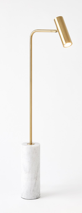 Spotlight Floor Lamp - Brass