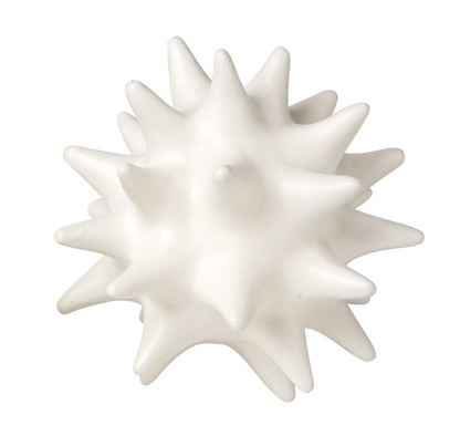 Matte White Urchin Sculpture