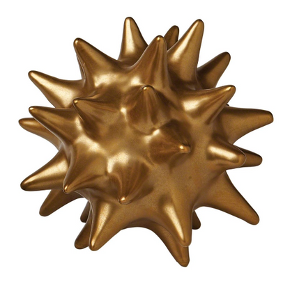 Antique Gold Urchin Sculpture