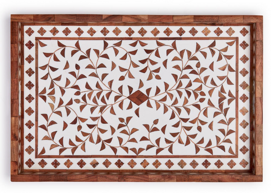 Jaipur Palace Natural Serving Tray