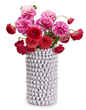 Pompom Decorative Cylinder Vase