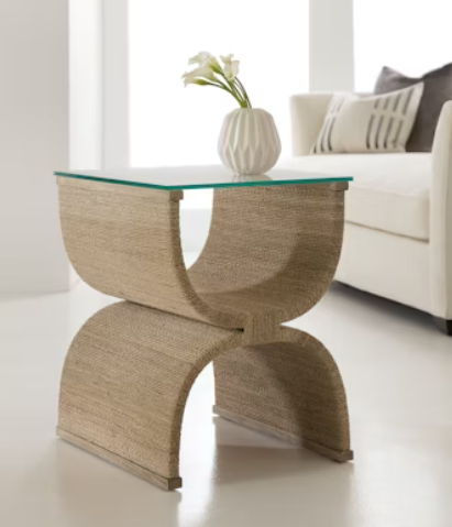 Lenny Woven End Table