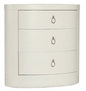 Serenity Wavecrest Oval Nightstand