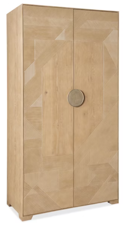 Retreat Split Rattan Wardrobe - Dune