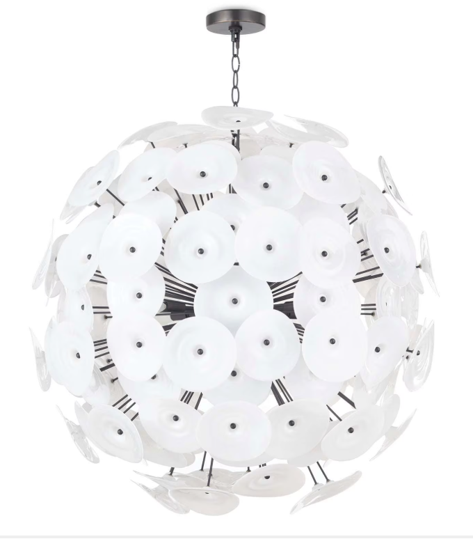 Poppy Glass Chandelier