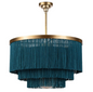 Cabaret Chandelier - Teal