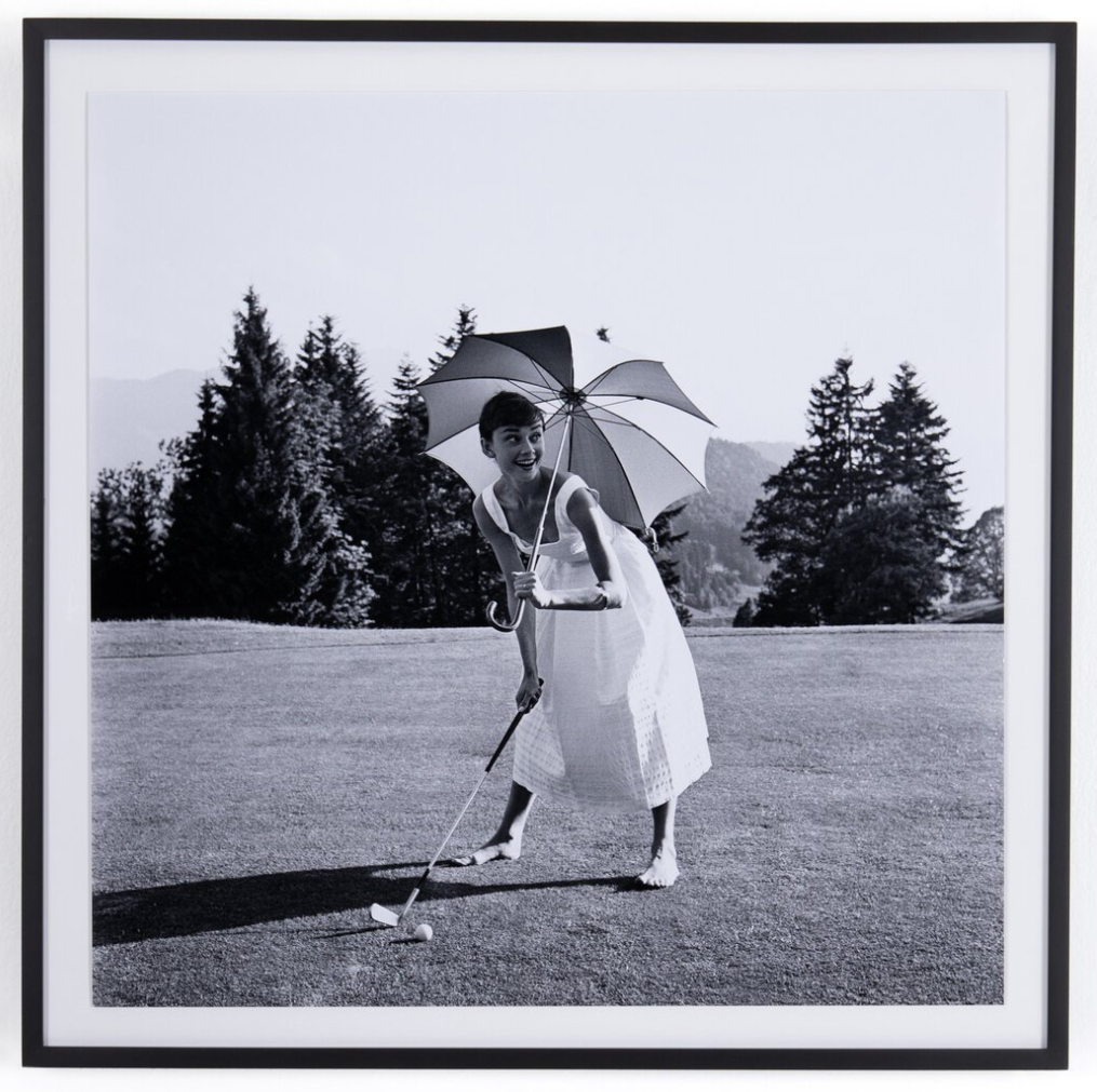 Golfing Hepburn