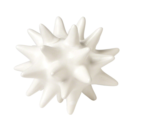 Matte White Urchin Sculpture