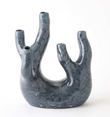 Creation Vases - Gloss Reactive Blue