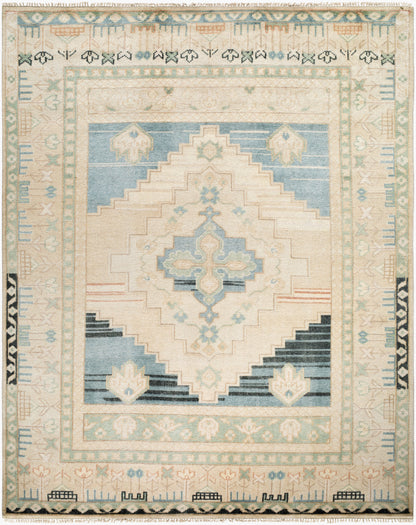 Anadolu Teal Handmade Wool Rug