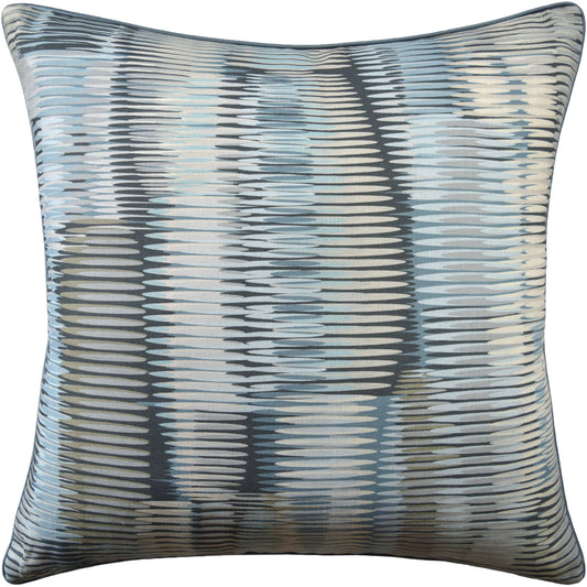 Alcantara (Aqua/Black) Handmade Pillow