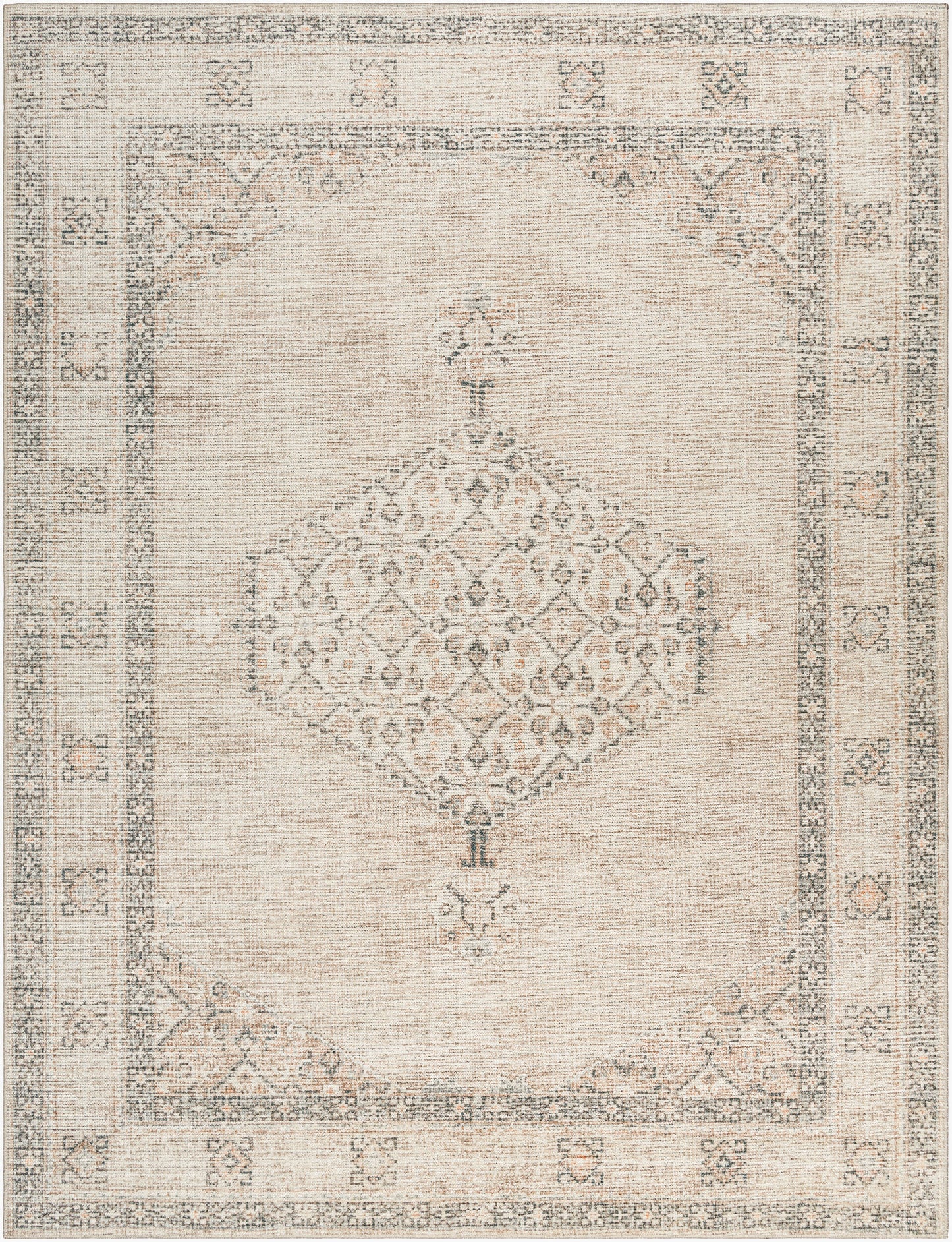 Lila Neutral Machine Woven Rug