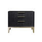 Caleb Three Drawer Nightstand