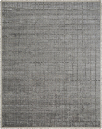 Carre Charcoal Handmade Rug